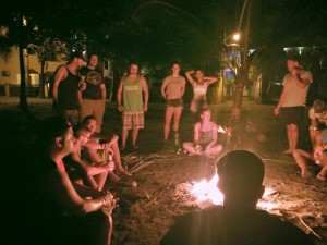 Campfire at Room2Board