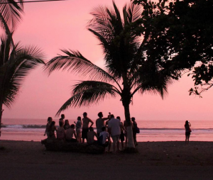 Sunset on the Beach